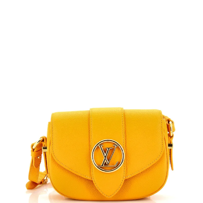 Inspired Bags For High-End Fashion LV Pont 9 Soft Bag Leather PM