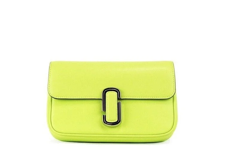 Elegant Bags For Formal Events And Luxury Occasions Marc Jacobs The J Marc Green Glow Smooth Leather Shoulder Crossbody Handbag Elegant Bags For Formal Events And Luxury Occasions Marc Jacobs The J Marc Green Glow Smooth Leather Shoulder Crossbody Handbag