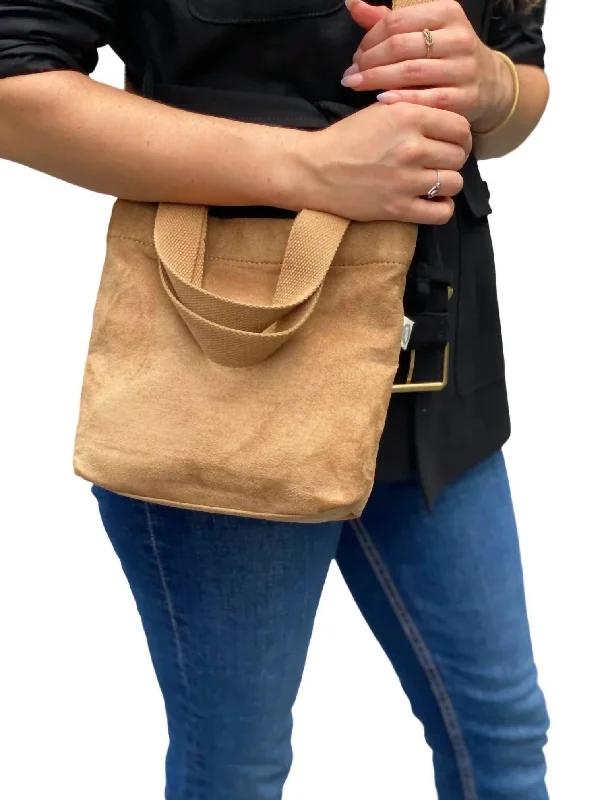 Eco-Friendly Bags With Discounts Midi Town Bag In Tan