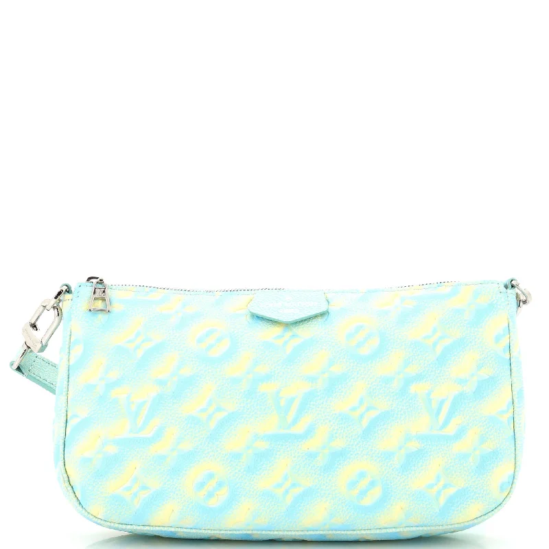 Office Professionals Multi Pochette Accessoires Stardust Monogram Empreinte Leather