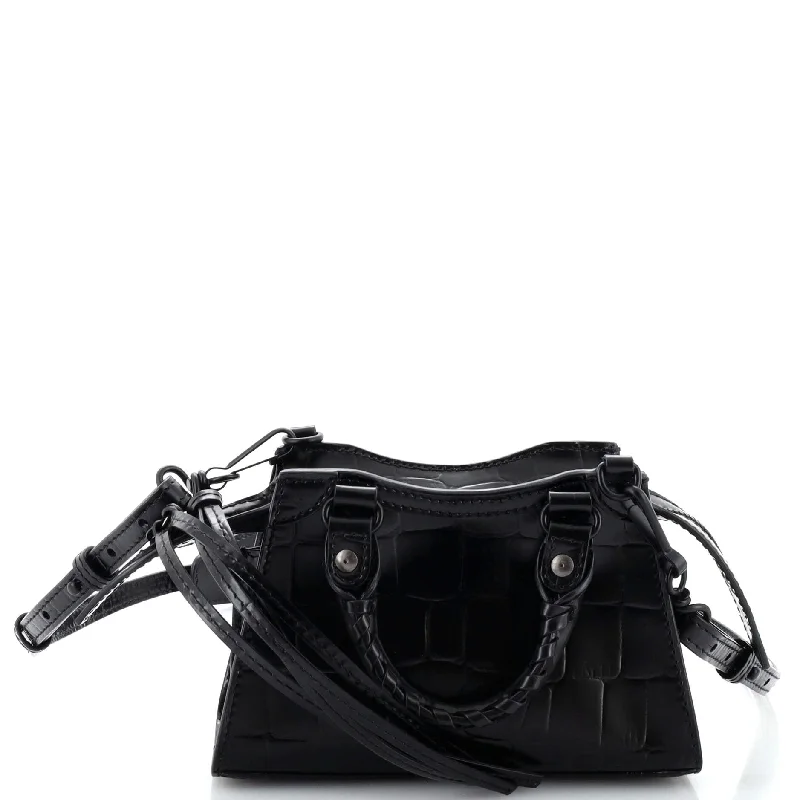 Affordable Bags For Budget Shoppers Neo Classic City Bag Crocodile Embossed Leather Nano