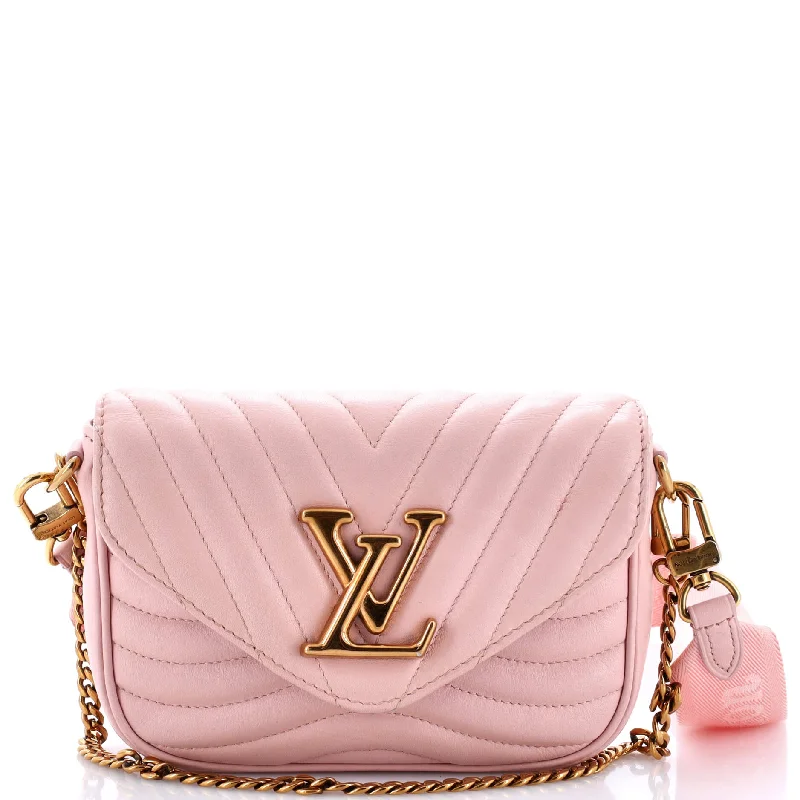 Genuine Bags On Clearance Sale New Wave Multi Pochette Quilted Leather