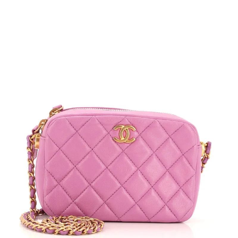 Glamorous Bags For Evening Events And Parties Pearl Crush Camera Case Quilted Lambskin Small Glamorous Bags For Evening Events And Parties Pearl Crush Camera Case Quilted Lambskin Small