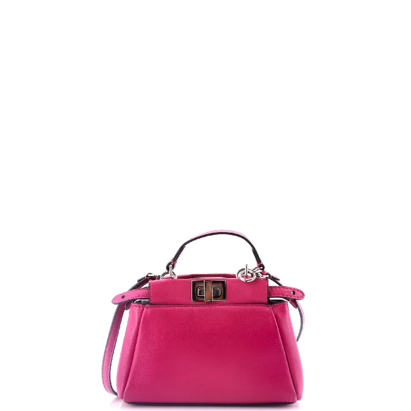 Elegant Bags For Formal Events And Luxury Occasions Peekaboo Bag Leather Micro