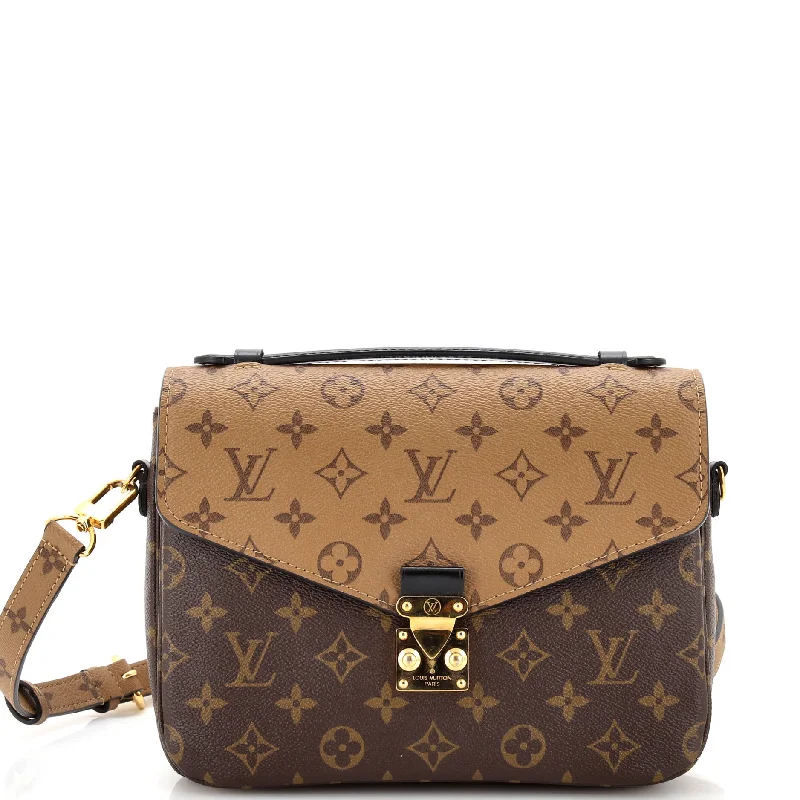 Bags For Free-Spirited And Artistic Styles Pochette Metis Reverse Monogram Canvas