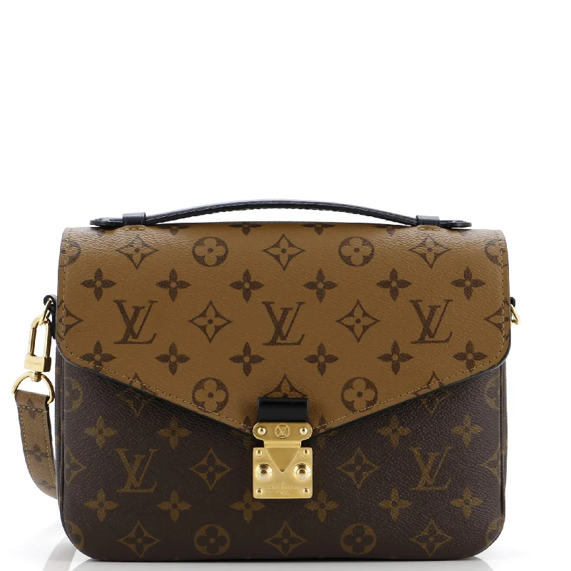 Halloween-Themed Pochette Metis Reverse Monogram Canvas
