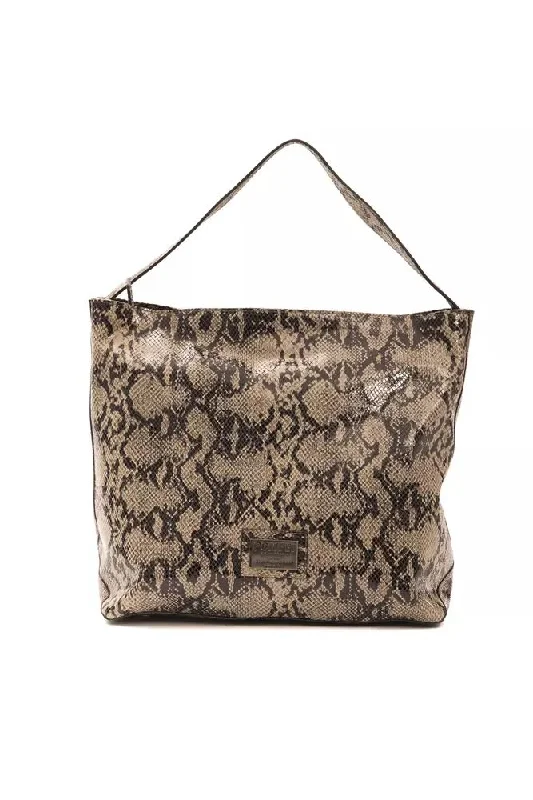 Anti-Theft And Budget-Friendly Bags Pompei Donatella Elegant Python Print Leather Shoulder Women's Bag Anti-Theft And Budget-Friendly Bags Pompei Donatella Elegant Python Print Leather Shoulder Women's Bag