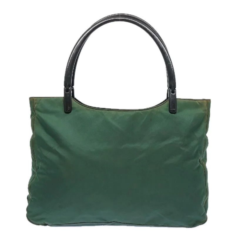 Tote Bag For Everyday Use Prada Tessuto  Synthetic Shoulder Bag (Pre-Owned)