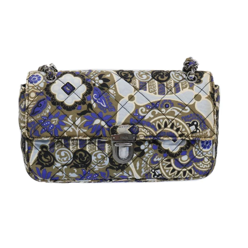 Halloween-Themed Prada Tessuto  Synthetic Shoulder Bag (Pre-Owned)
