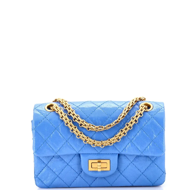 Evening Events Reissue 2.55 Flap Bag Quilted Aged Calfskin Mini