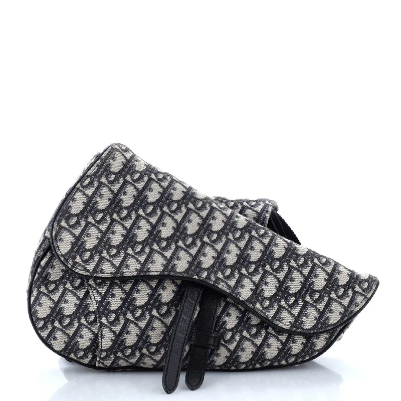 Limited Edition Bags For Collectors Saddle Crossbody Bag Oblique Canvas