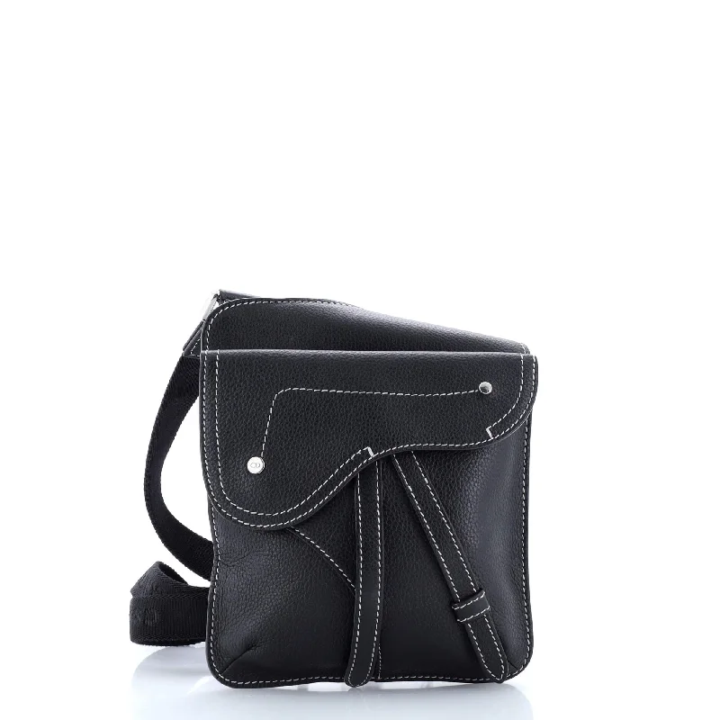 Eco-Friendly Bags For Sustainable Fashion Lovers Saddle Flat Messenger Bag Leather