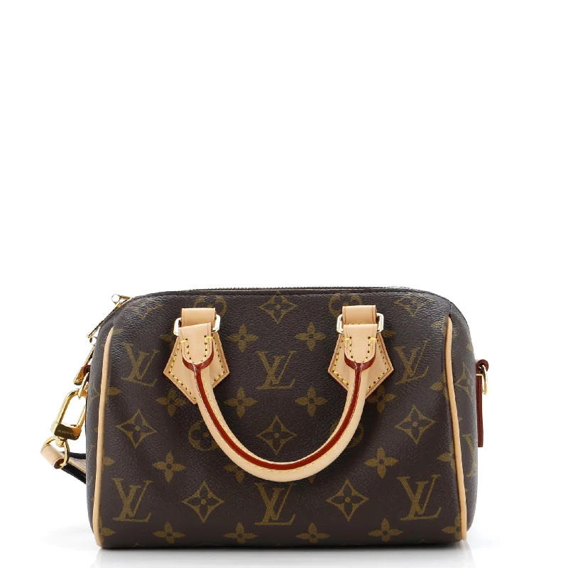 Bags For Playful And Chic Styles Speedy Bandouliere Bag Monogram Canvas 20