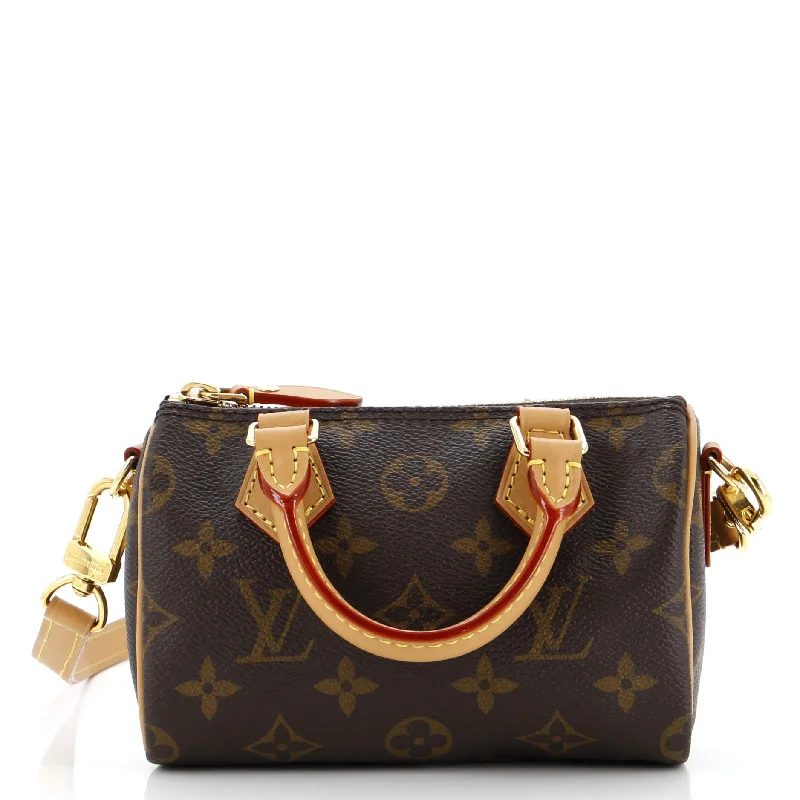 Bags For Playful And Chic Styles Speedy Bandouliere NM Bag Monogram Canvas Nano