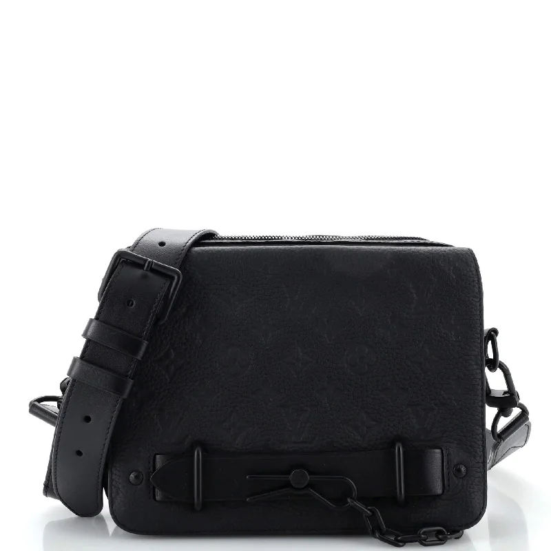 Bags For Outdoor Adventures Steamer Messenger Bag Monogram Taurillon Leather