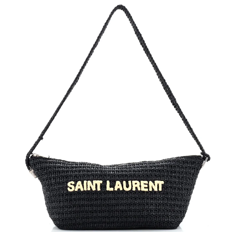 Vibrant Bags With Discounts Tuc Logo Crossbody Bag Woven Raffia