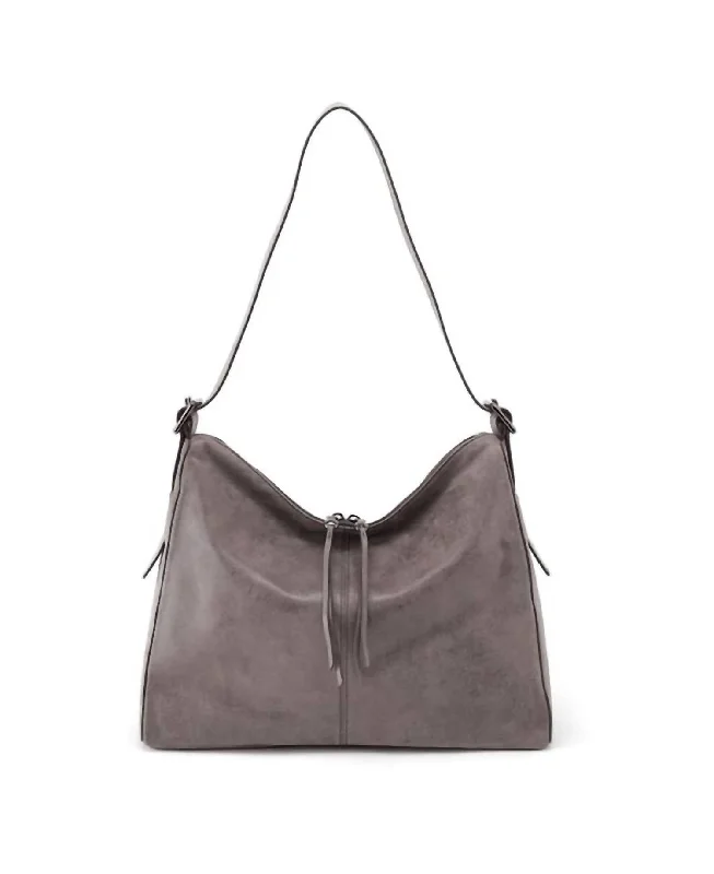 Stylish Bags For Fashion Bloggers Valley Shoulder Bag In Titanium