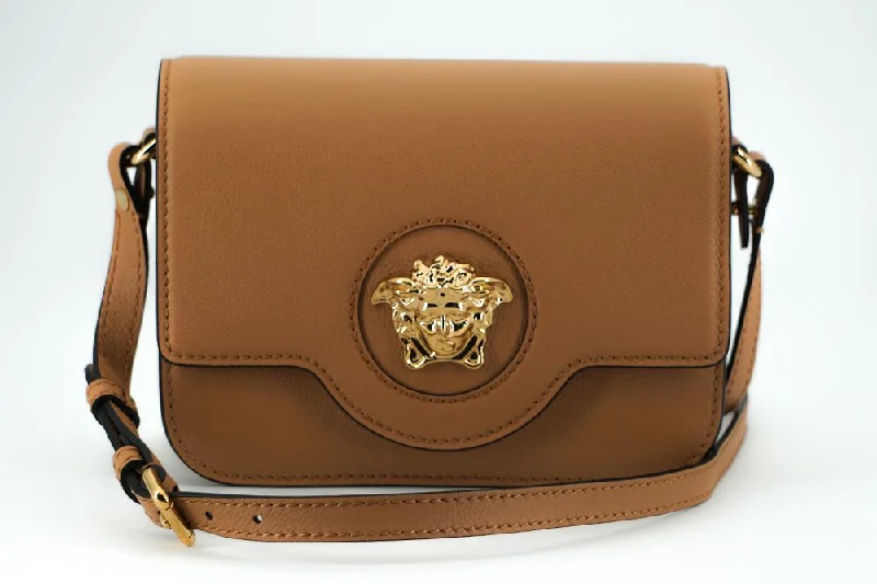 Black Friday And Cyber Monday Bag Deals Versace Brown Leather Shoulder Bag