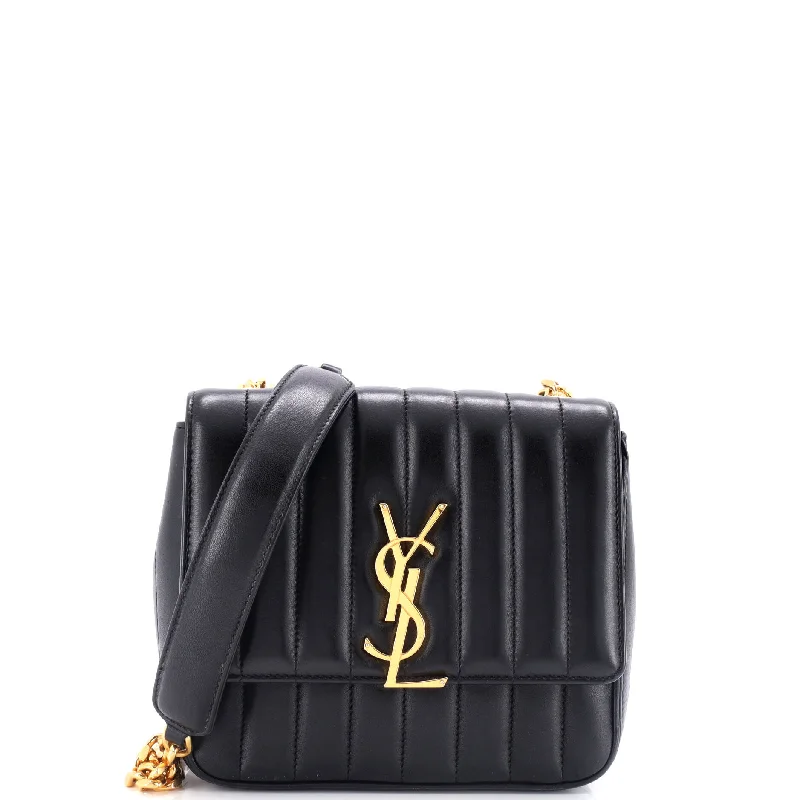 Bag For Modern Fashion Vicky Crossbody Bag Vertical Quilted Leather Small