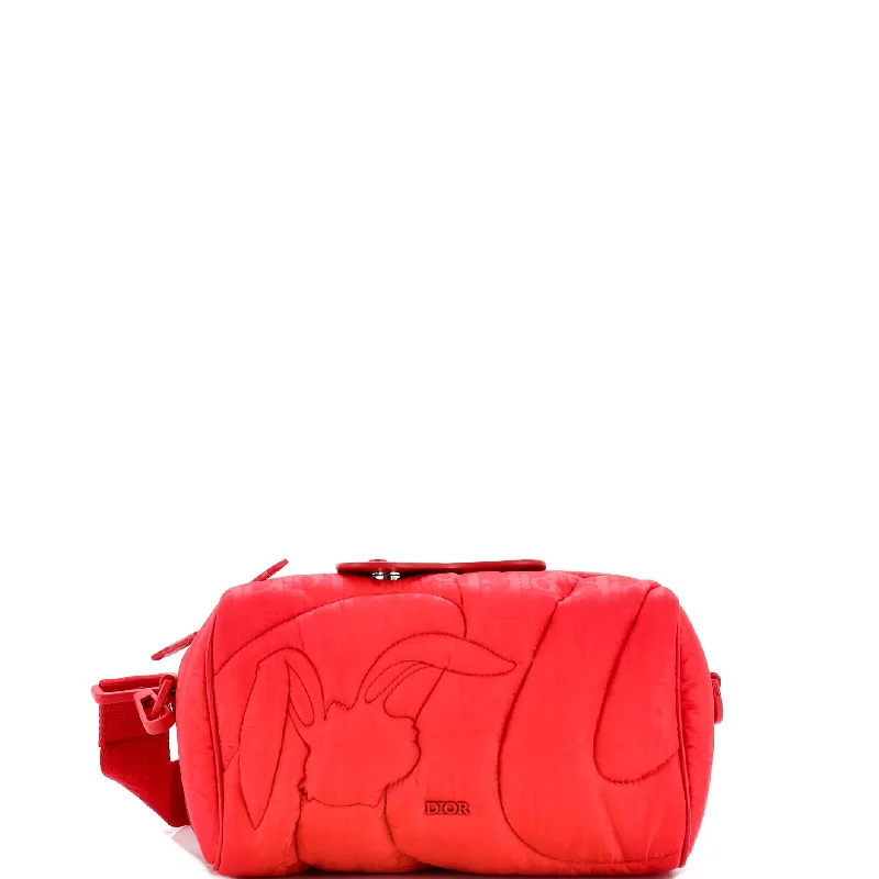 New Year Party Bag For Celebrations x ERL Lingot Bag Quilted Oblique Mirage Technical Fabric