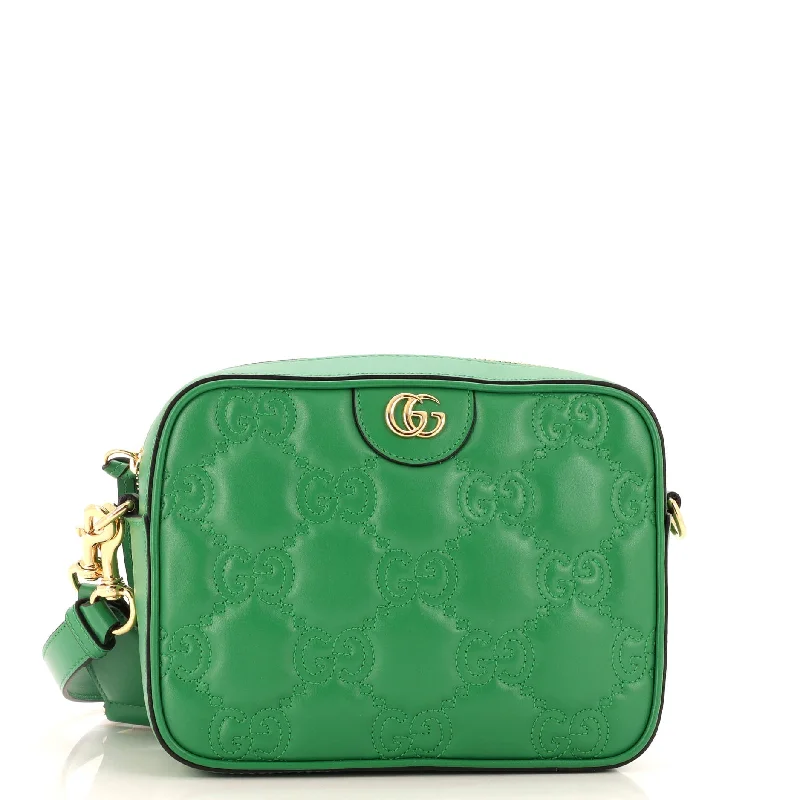 Limited-Time Offer On Trendy Bags Zip Camera Bag GG Matelasse Leather Small