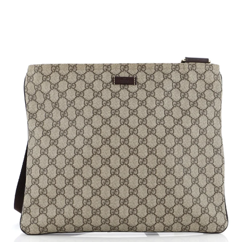 Bold And Flash-Sale Bags Zip Top Messenger Bag GG Coated Canvas Large